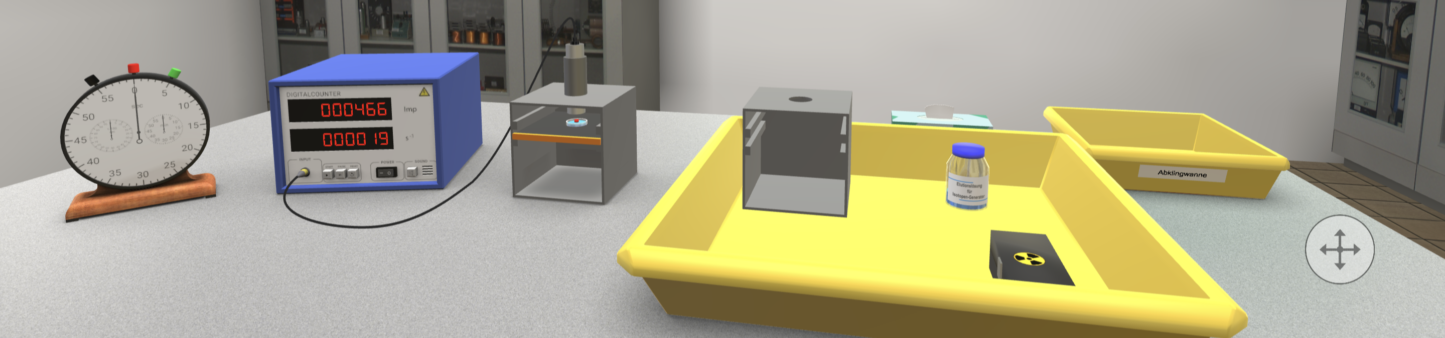 Cs-Ba-Isotopengenerator